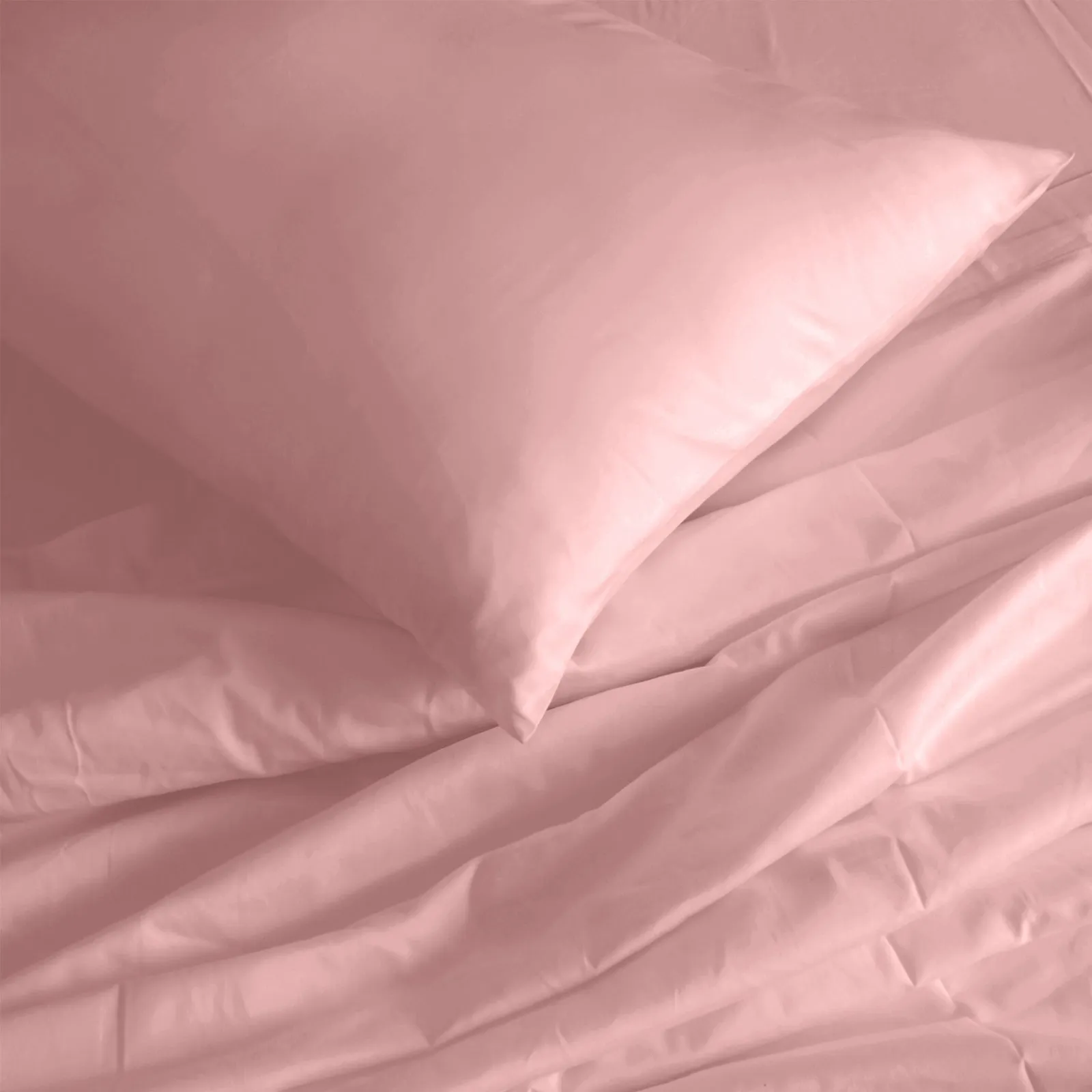 1000TC Hotel Grade Bamboo Cotton Sheets | Pillowcases Set | Ultrasoft | King | Blush