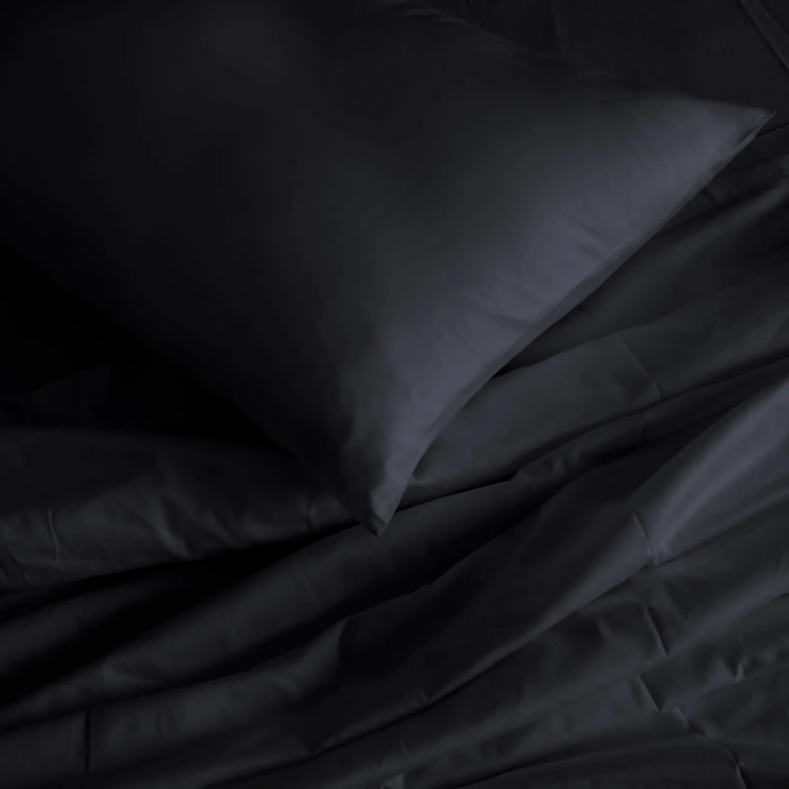 1000TC Hotel Grade Bamboo Cotton Sheets | Pillowcases Set | Ultrasoft | King | Charcoal