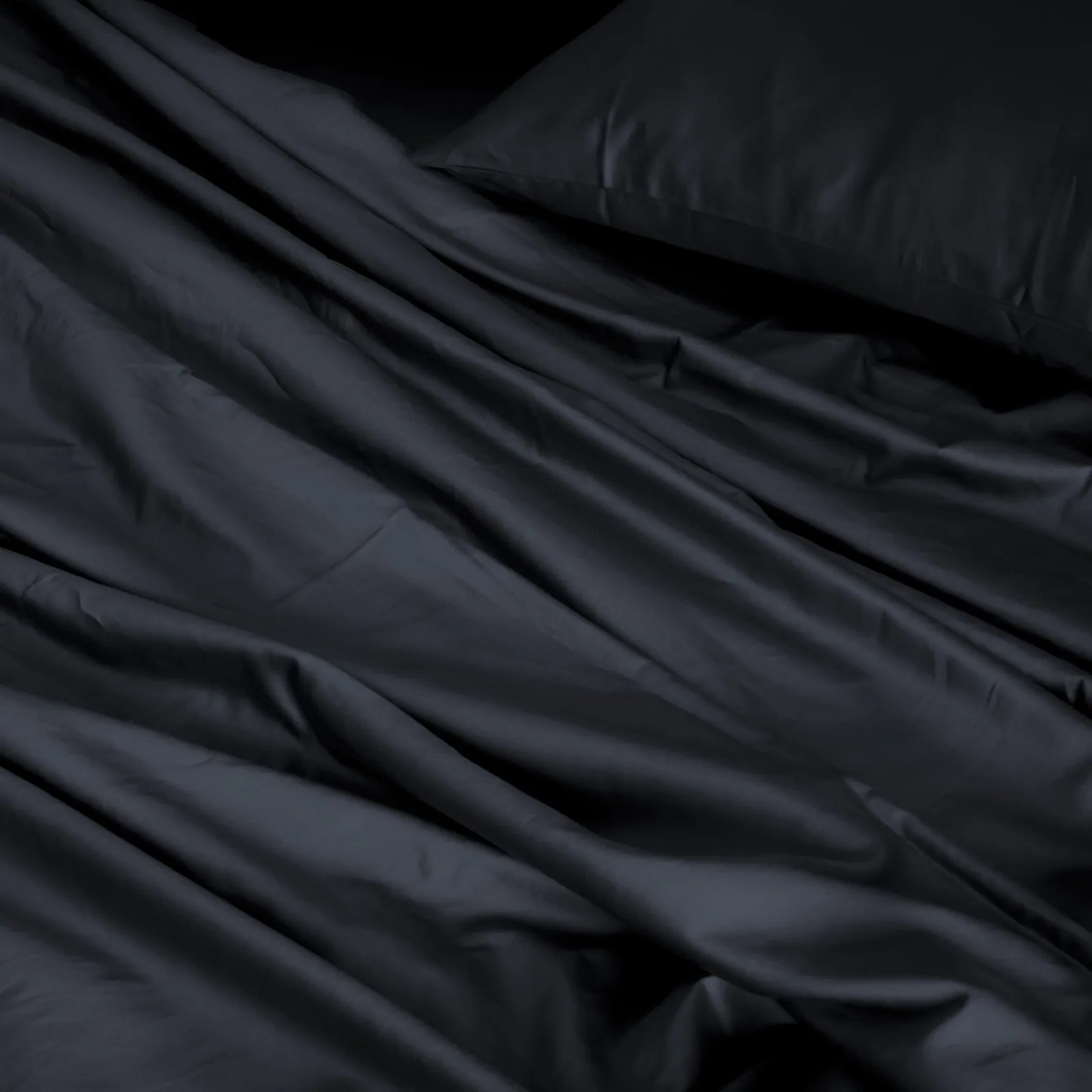 1000TC Hotel Grade Bamboo Cotton Sheets | Pillowcases Set | Ultrasoft | King | Charcoal