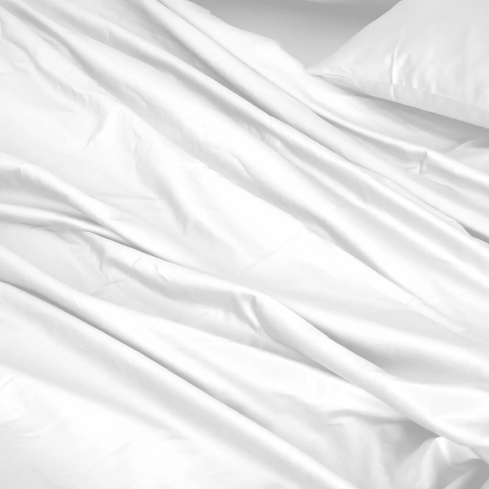 1000TC Hotel Grade Bamboo Cotton Sheets | Pillowcases Set | Ultrasoft | King | White