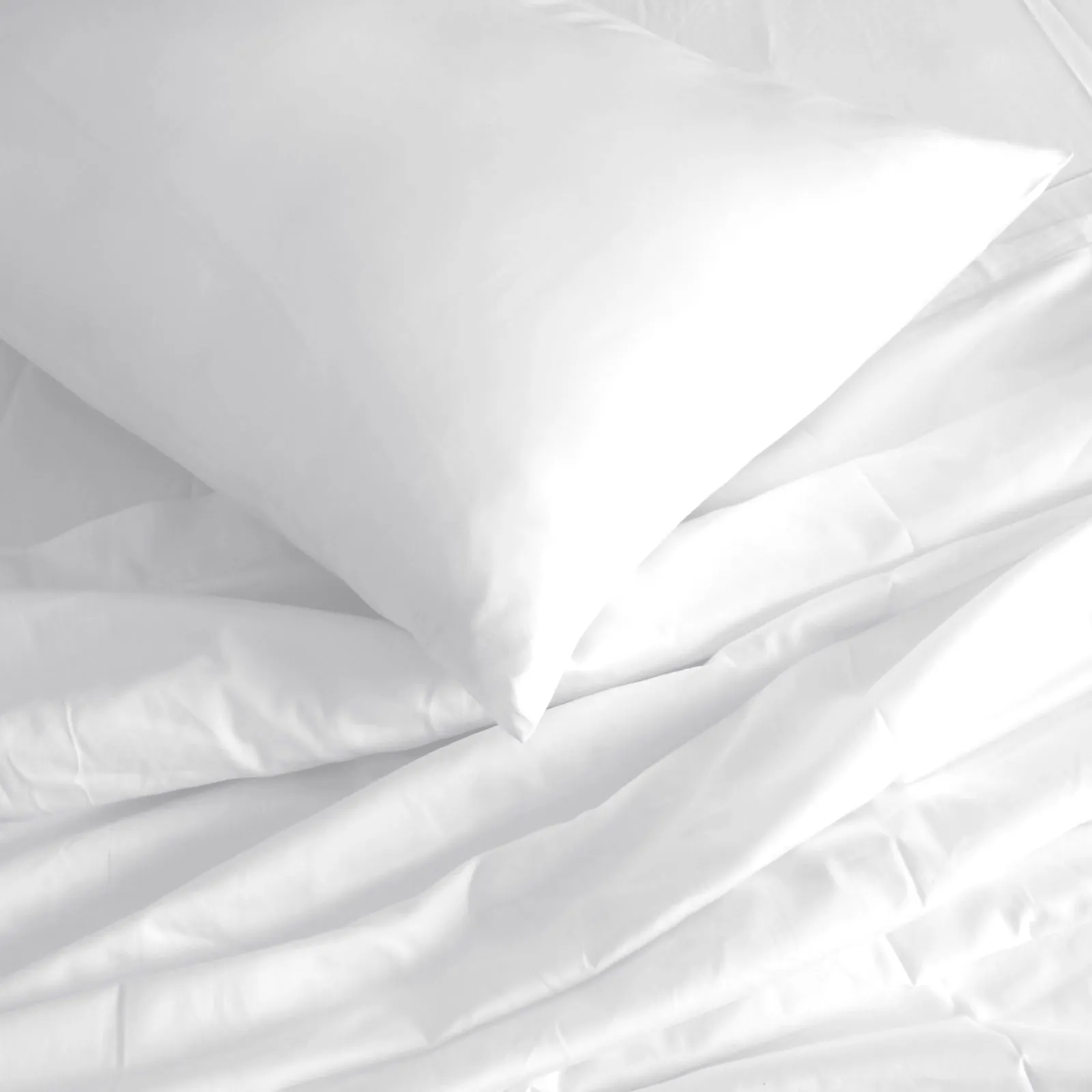 1000TC Hotel Grade Bamboo Cotton Sheets | Pillowcases Set | Ultrasoft | King | White