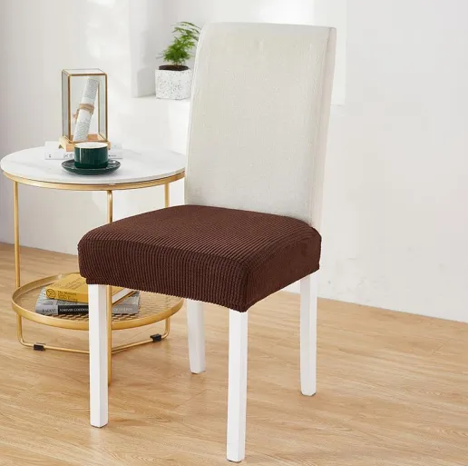 Color Chocolate 2 Stretchable Chair Protector Cover