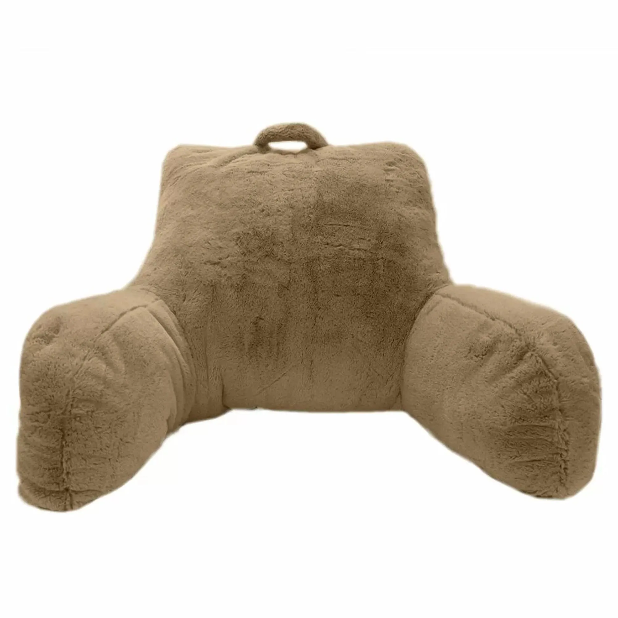 Fleece Backrest Reading Pillow