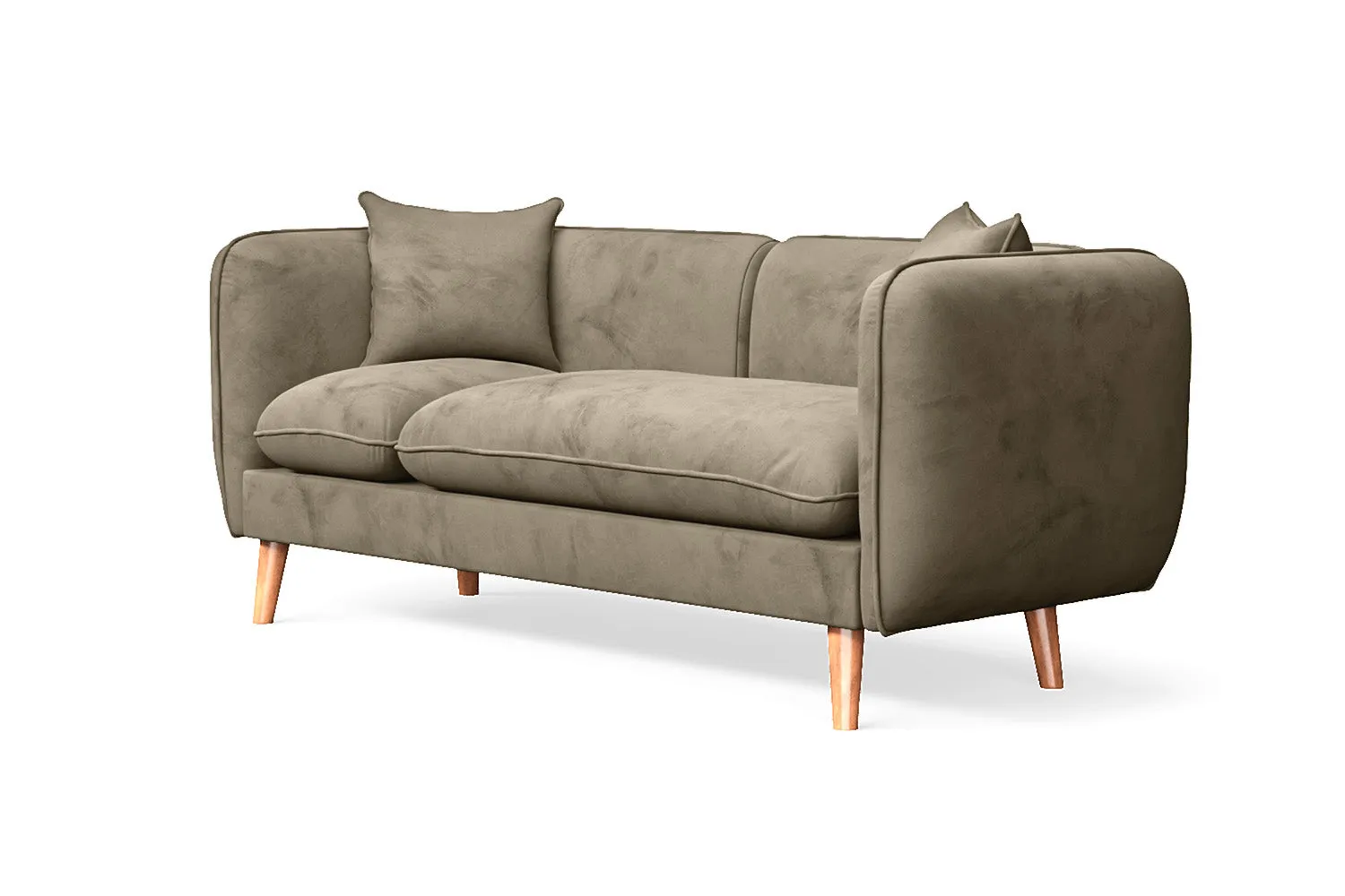 Florence 2 Seater Sofa Sand Velvet