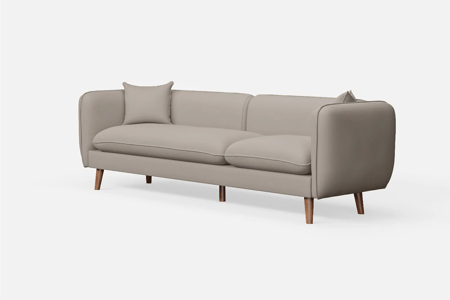 Florence 4 Seater Sofa Sand Leather