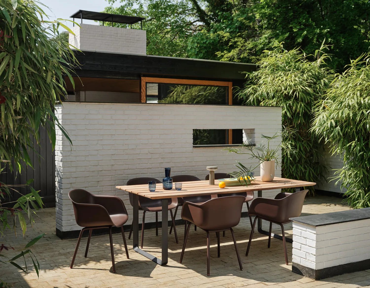 Muuto Fiber Outdoor arm chair