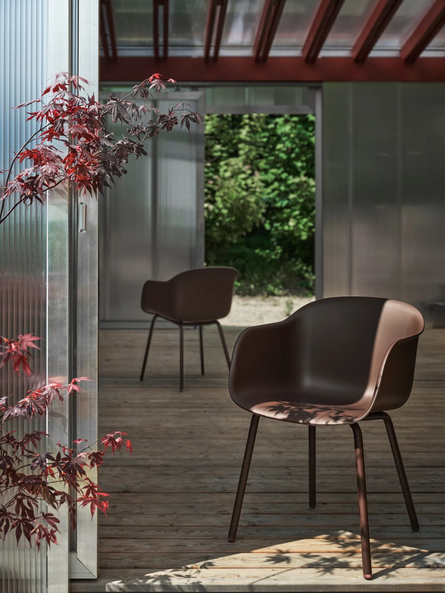 Muuto Fiber Outdoor arm chair