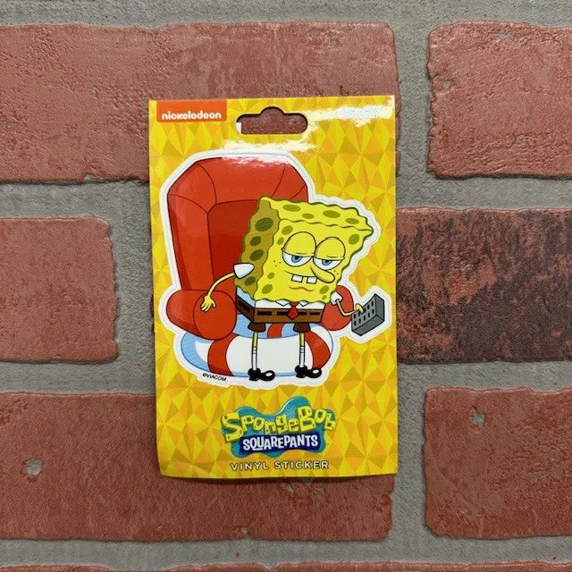 Sticker - Spongebob Head Out