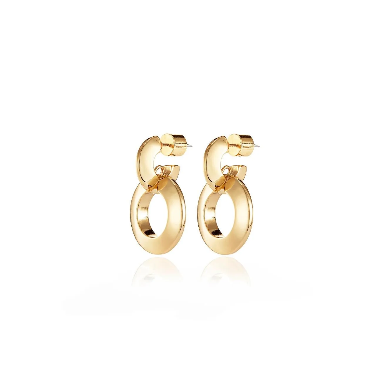 Toni Knocker Earrings (Gold)