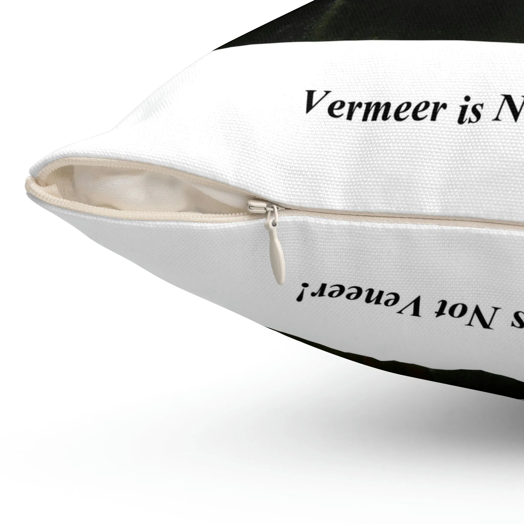 Vermeer Spun Polyester Square Pillow